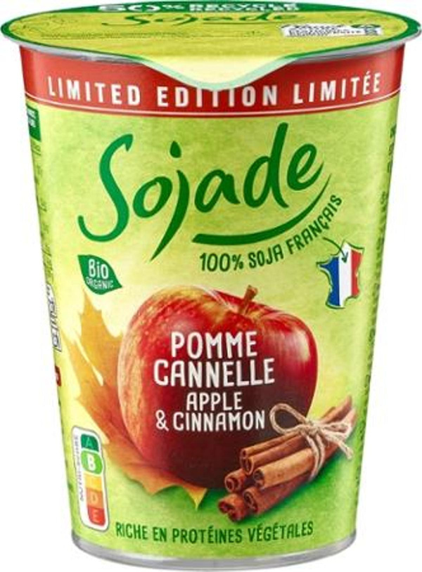 Produktfoto zu Apfel-Zimt Soja Joghurtalternative