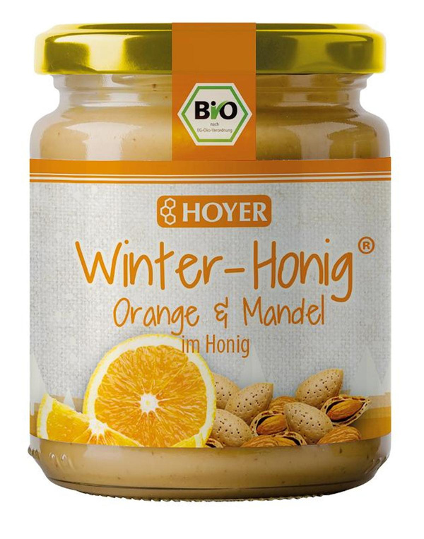 Produktfoto zu Winter-Honig Orange & Mandel