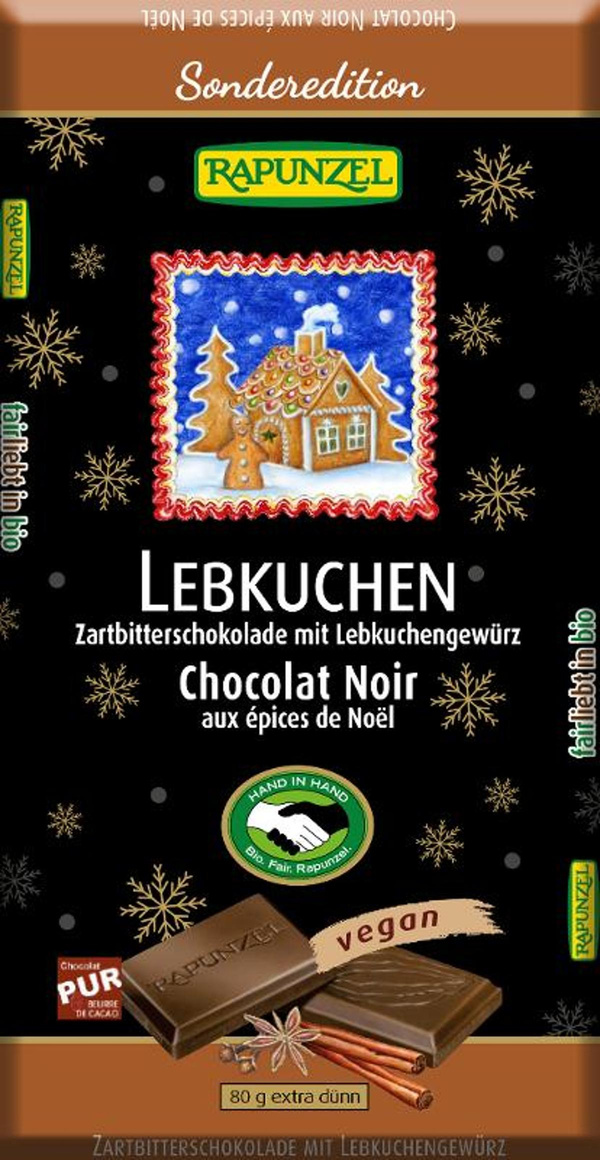 Photo de produit pour Lebkuchen Schokolade