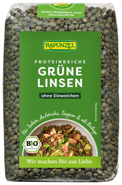 Produktfoto zu Linsen, grün
