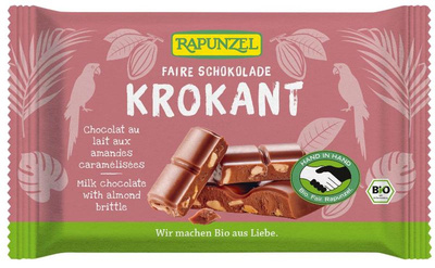 Produktfoto zu Mandelkrokant-Schokolade