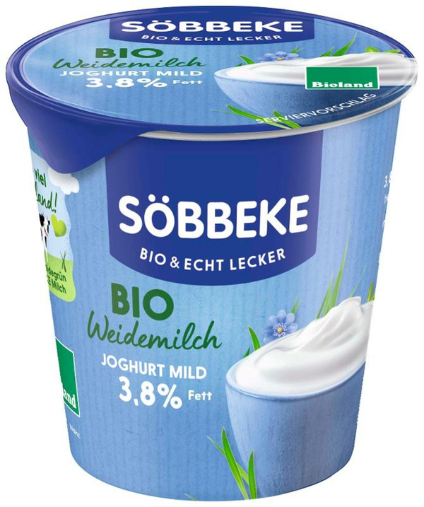 product photo for Mild yoghurt 3.8%, creamy stirred
