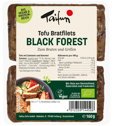 product photo for Tofu roast fillets Black Forest