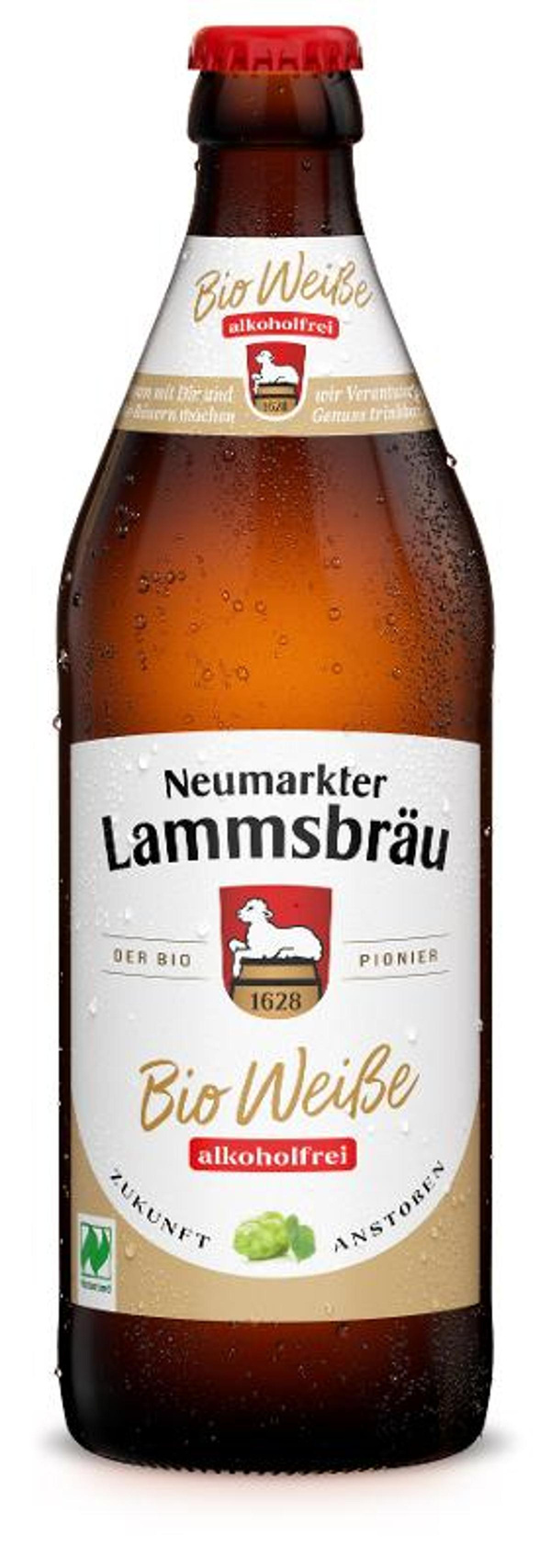 Photo de produit pour Lammsbräu Weisse (ss alcool)