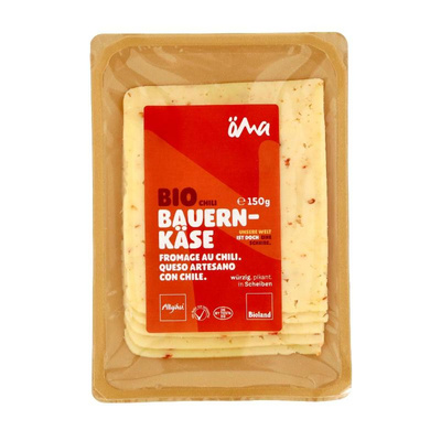 Produktfoto zu Chilikäse in Scheiben, 150g