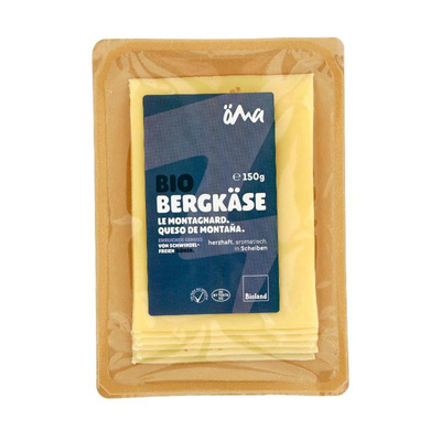 Produktfoto zu Bergkäse in Scheiben, 150g