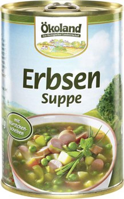 product photo for Pea soup (Ökoland)