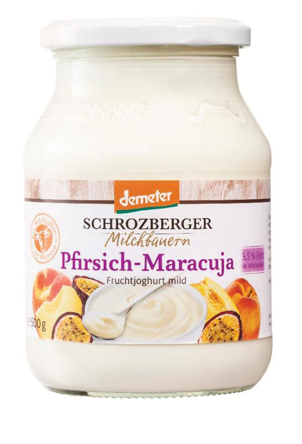 product photo for Peach and passion fruit yogurt