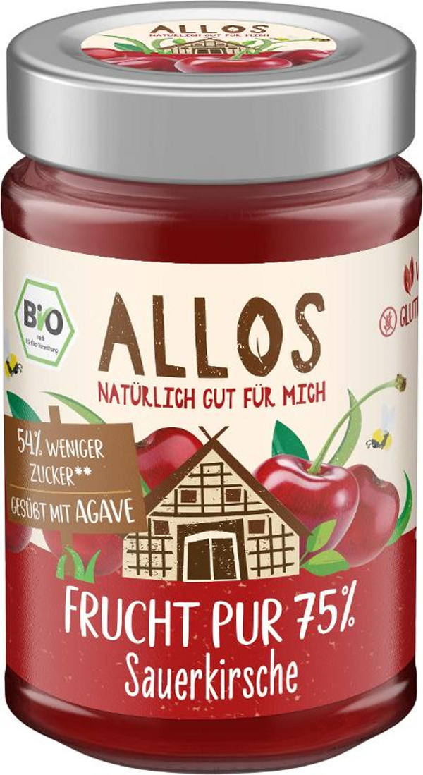 Produktfoto zu Frucht Pur  "Sauerkirsche"