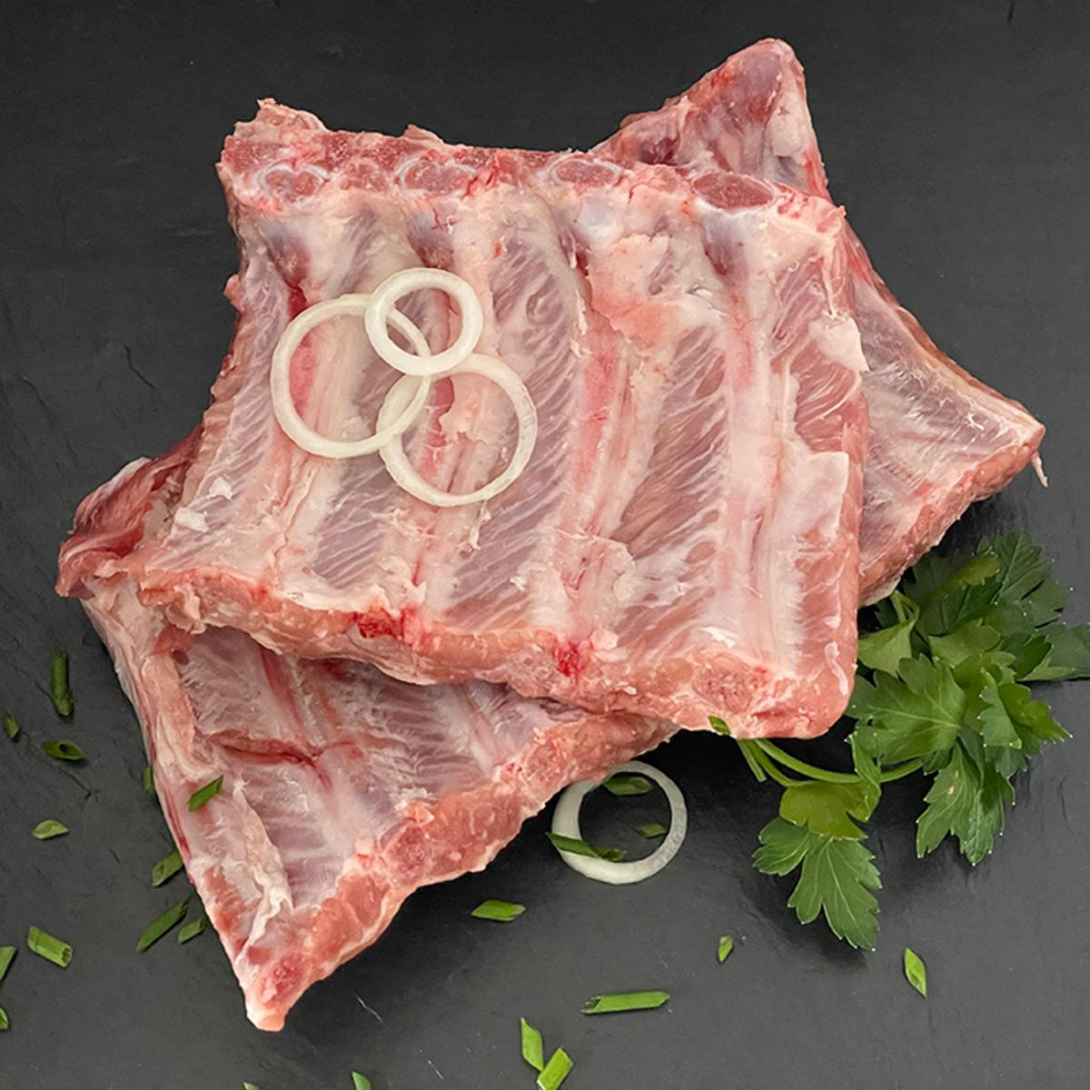 Spareribs, natur