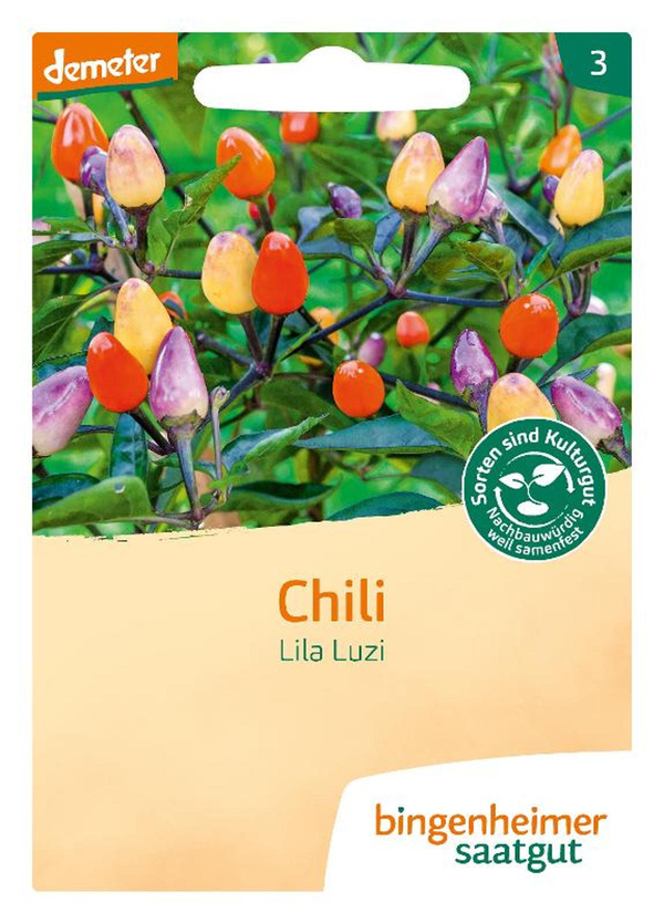 Photo de produit pour Semences de Chili Lila Luzi