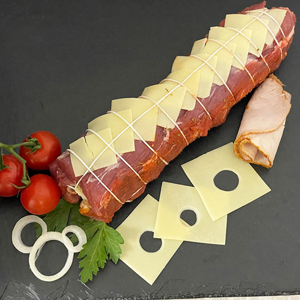 Produktfoto zu gefülltes Schweinefilet