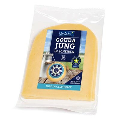 Photo de produit pour Gouda jeune en tranches