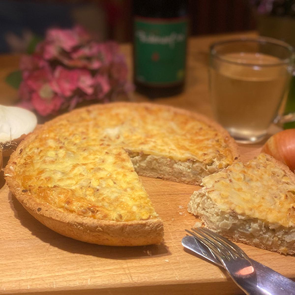 product photo for Onion tart, vegetarian