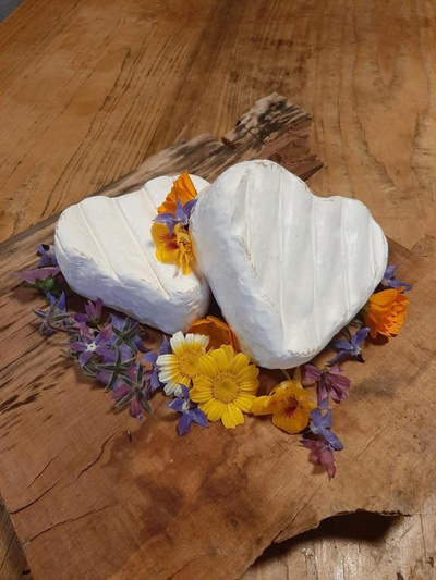 Photo de produit pour Cœur de fromage à pâte molle DouceSissi