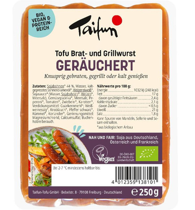 Produktfoto zu Tofu Veggie-Bratwurst