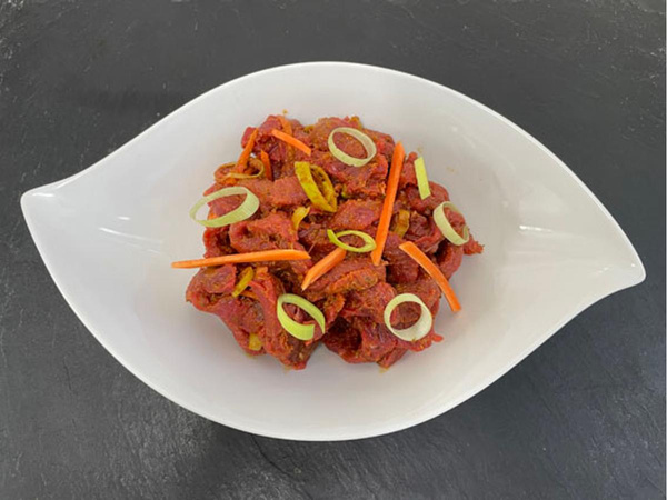 Produktfoto zu Rinderpfanne mit Lauch & Möhren 500g