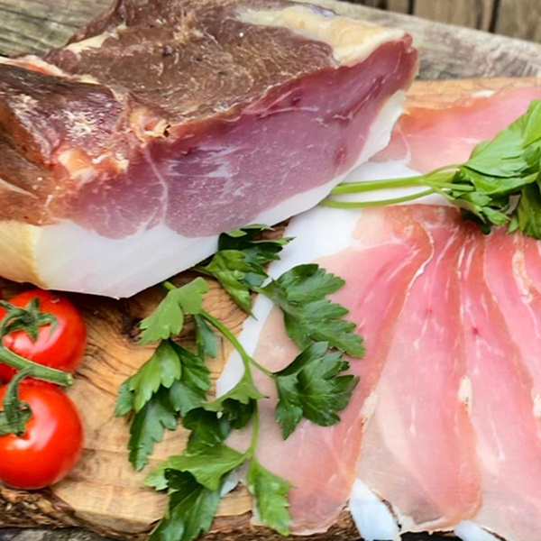 Produktfoto zu Luftgetrockneter Schinken, 80g