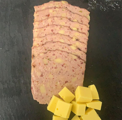 Produktfoto zu Pizza-Fleischkäse Aufschnitt