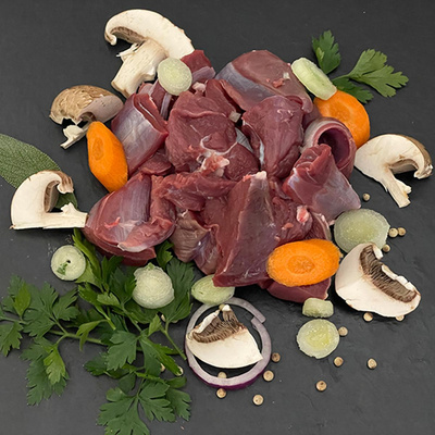 Produktfoto zu Damwild-Ragout "Jäger-Art" 750