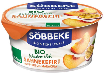 Produktfoto zu Pfirsich-Maracuja Sahne Kefir