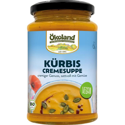 product photo for Vegan pumpkin cream soup (jar)
