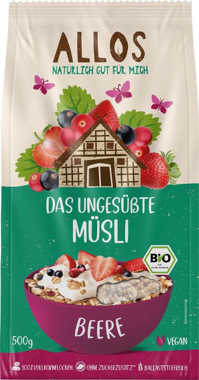 product photo for Berries Muesli unsweetened