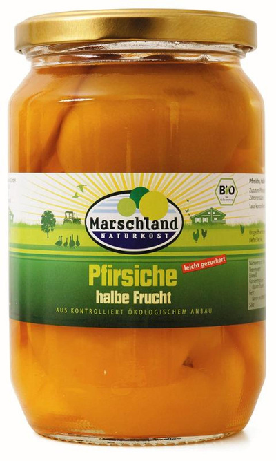 Photo de produit pour Pêches demi-fruits
