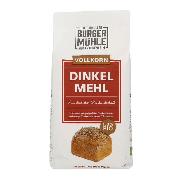 Produktfoto zu Vollkorn-Dinkelmehl