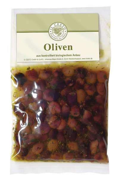 Photo de produit pour Cesto Olives de Leccino