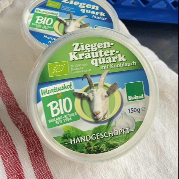 Produktfoto zu Ziegenkräuterquark 150g