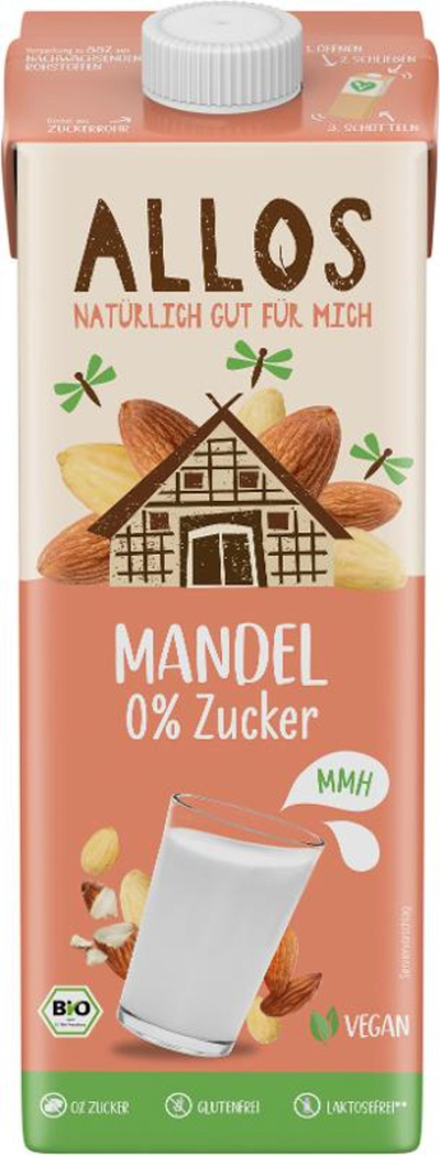 Produktfoto zu Mandel Drink Naturell, vegan