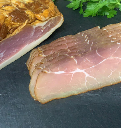 Photo de produit pour Jambon cru de ferme tranché