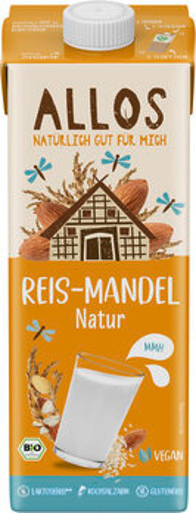Produktfoto zu Reis-Mandel Drink Naturell, vegan