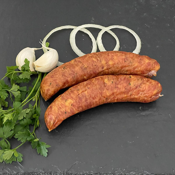 product photo for Alsatian cooked mead sausage 2 pieces