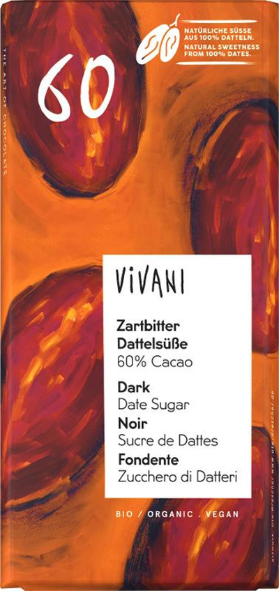 product photo for Dark Chocolate with Date Sweetener
