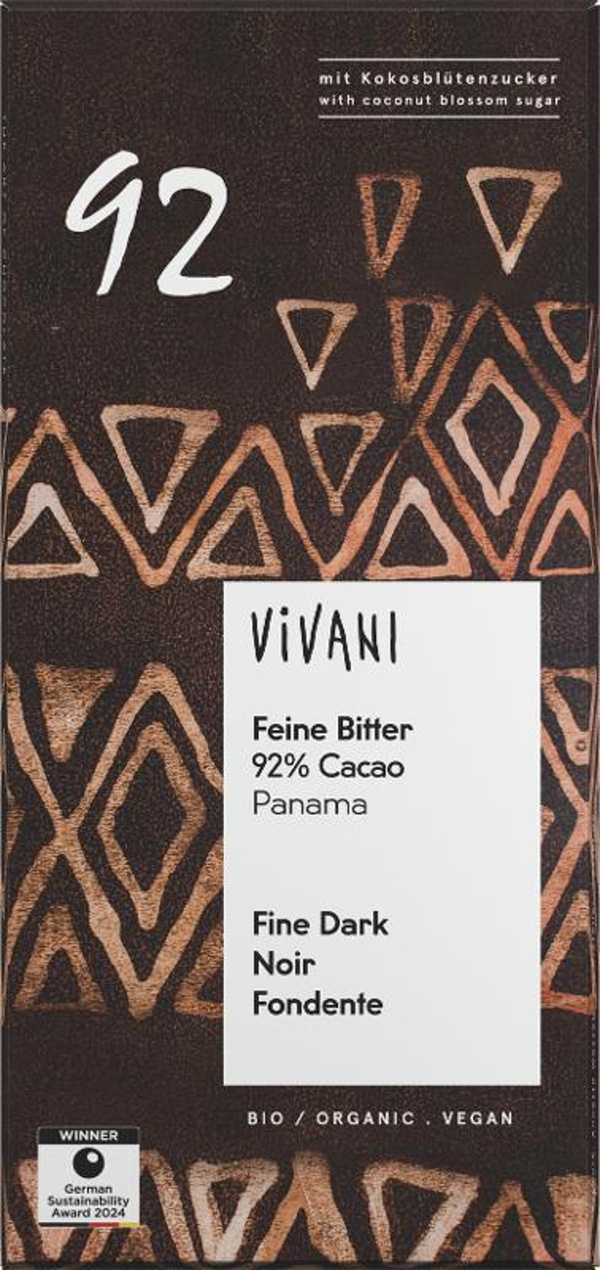 product photo for Chocolate 92% Cacao