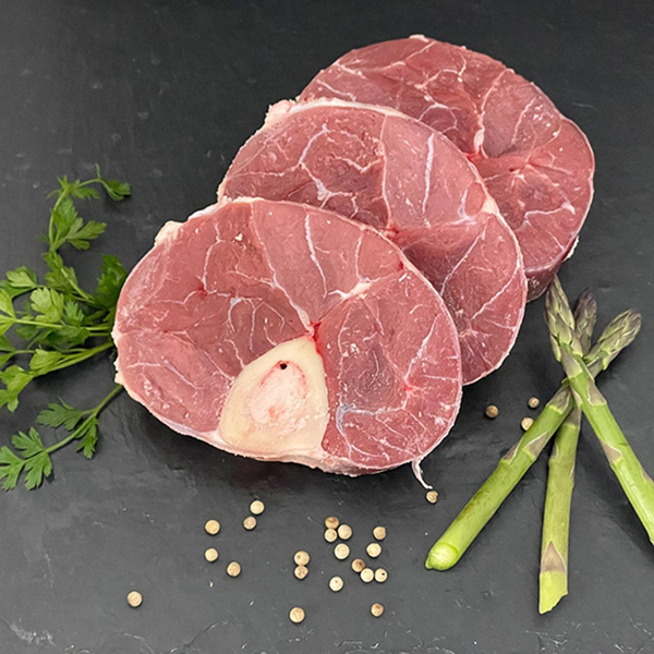 Produktfoto zu Kalbshaxe, geschnitten (Osso Buco)