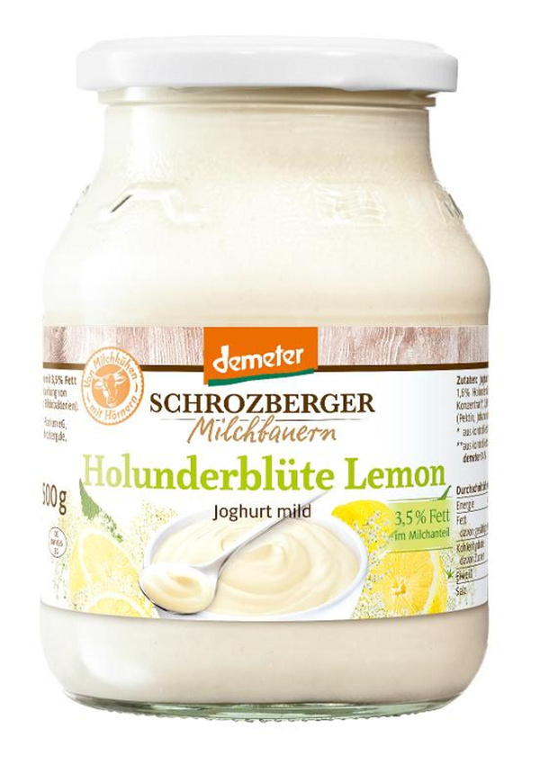 product photo for Elderflower lemon yogurt