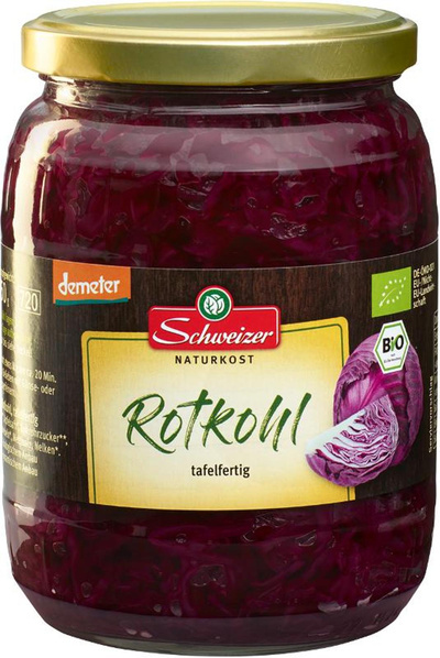 product photo for Red cabbage in glass