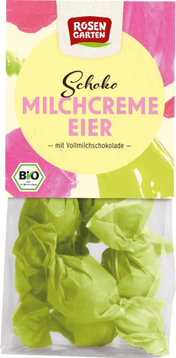 Produktfoto zu Vollmilch-Schoko-Eier mit Milchcreme gefüllt