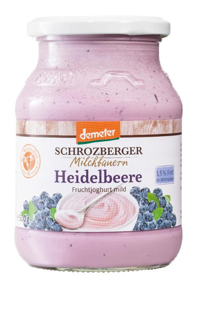 Produktfoto zu Heidelbeer Joghurt