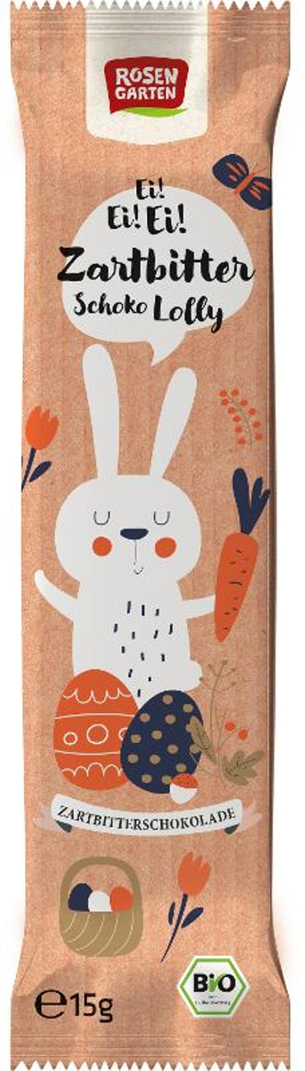 Produktfoto zu Zartbitter Lolly Hase
