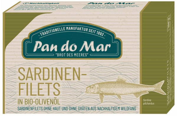 Photo de produit pour Filets de sardines à l'huile d'olive