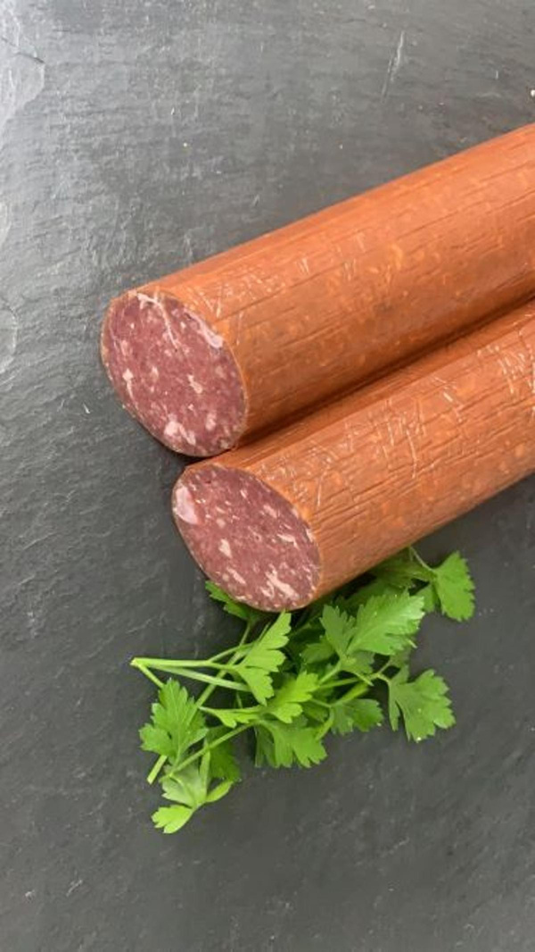 Produktfoto zu Rindersalami Abschnitte für Pizza