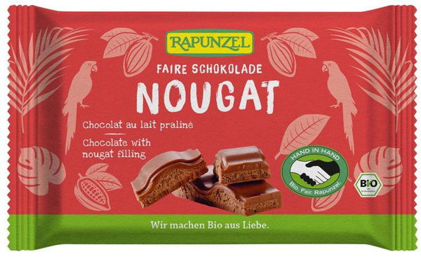 product photo for Nougat-filled chocolate
