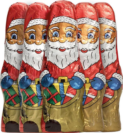 Produktfoto zu Schoko Weihnachtsmänner
