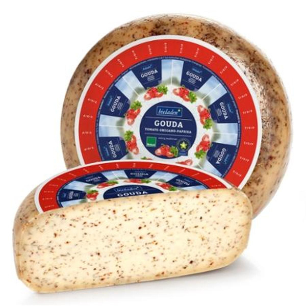Produktfoto zu Gouda "Tomate Oregano Paprika"