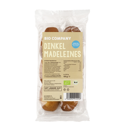 product photo for Dinkel Madeleines