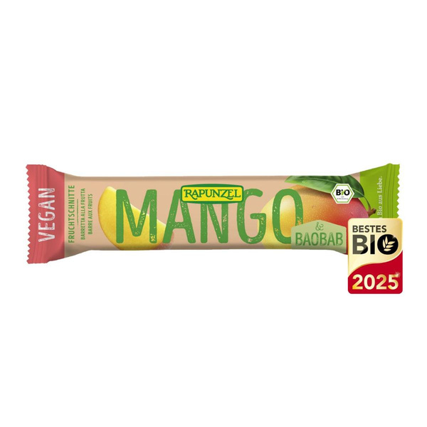 Produktfoto zu Mango-Baobab Fruchtschnitte